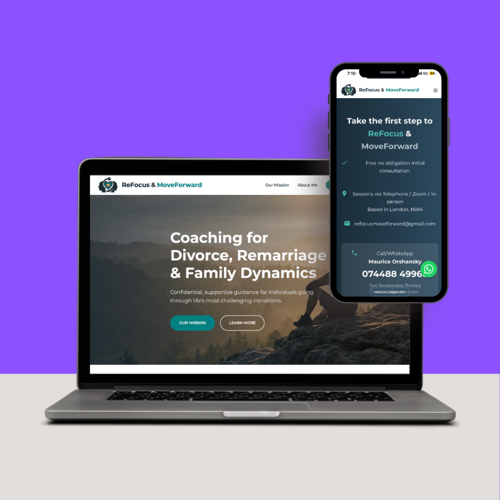 ReFocus & MoveForward Homepage