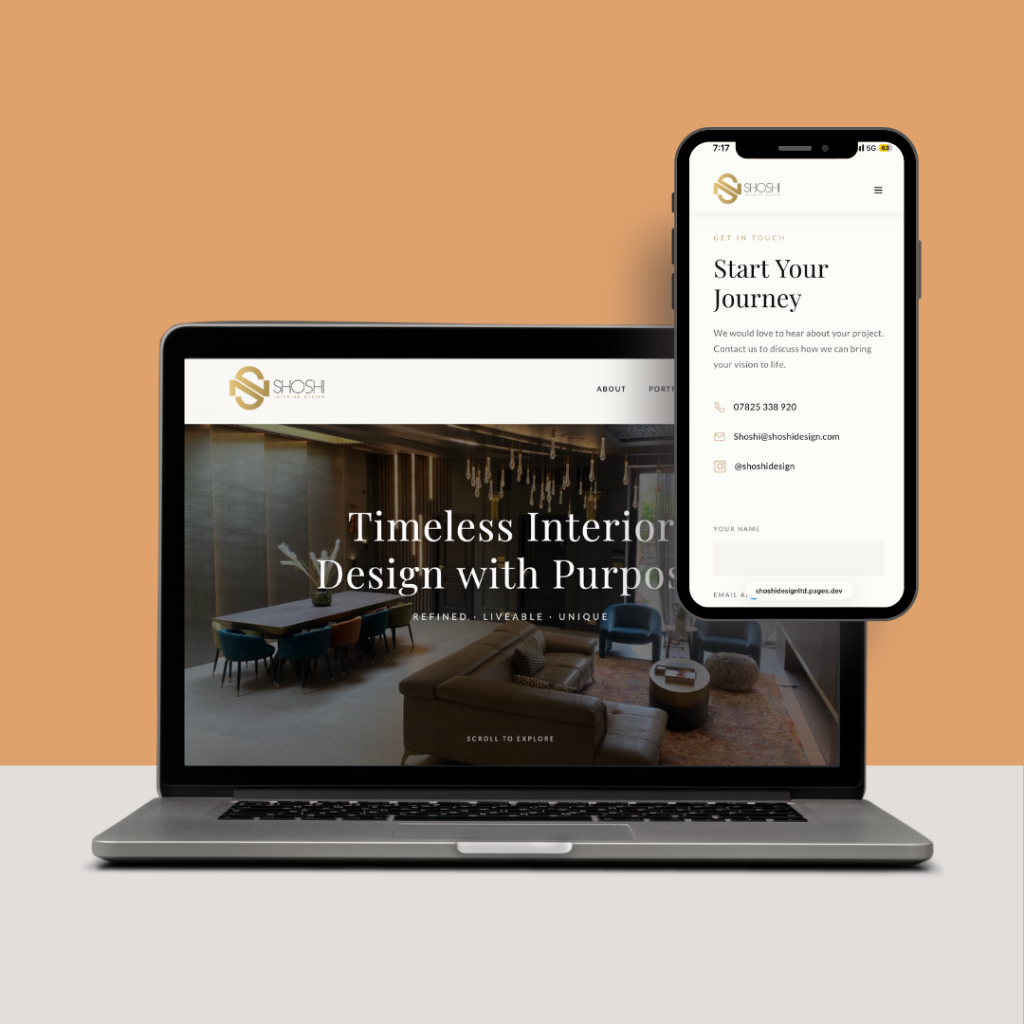 Shoshi Design Homepage